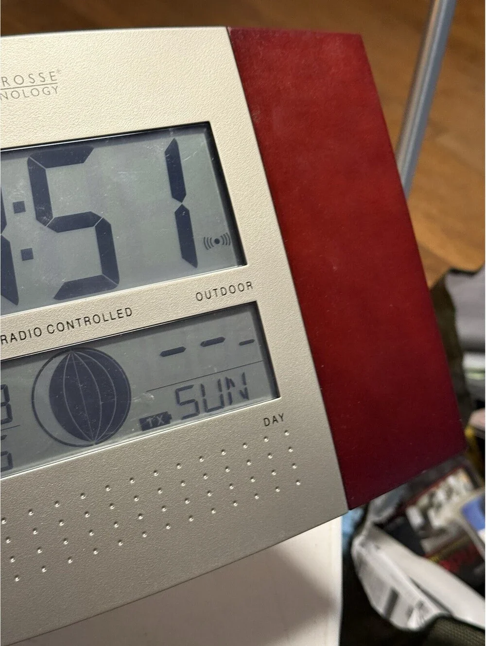 LA CROSSE WS-8117U-IT-C Clock Weather 